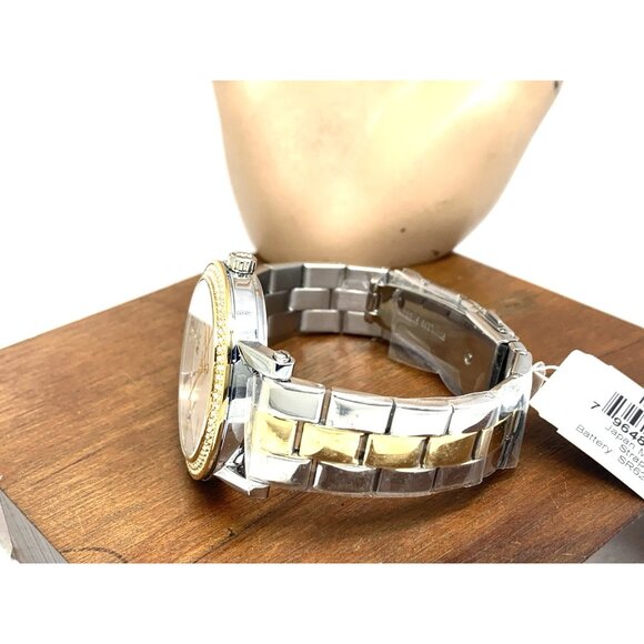 Michael Kors Women's Watch MK7348 Quartz Silver Dial 2-Tone Stainless Steel 38mm - Picture 9 of 14